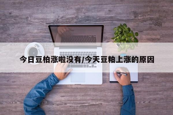 今日豆柏涨啦没有/今天豆粕上涨的原因