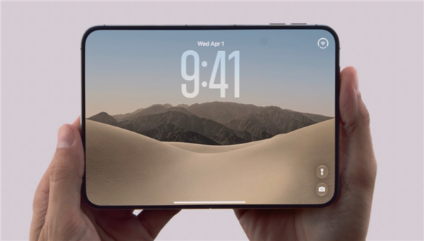 苹果首款折叠屏iPhone Duo压轴登场：屏下摄像头+Touch ID回归